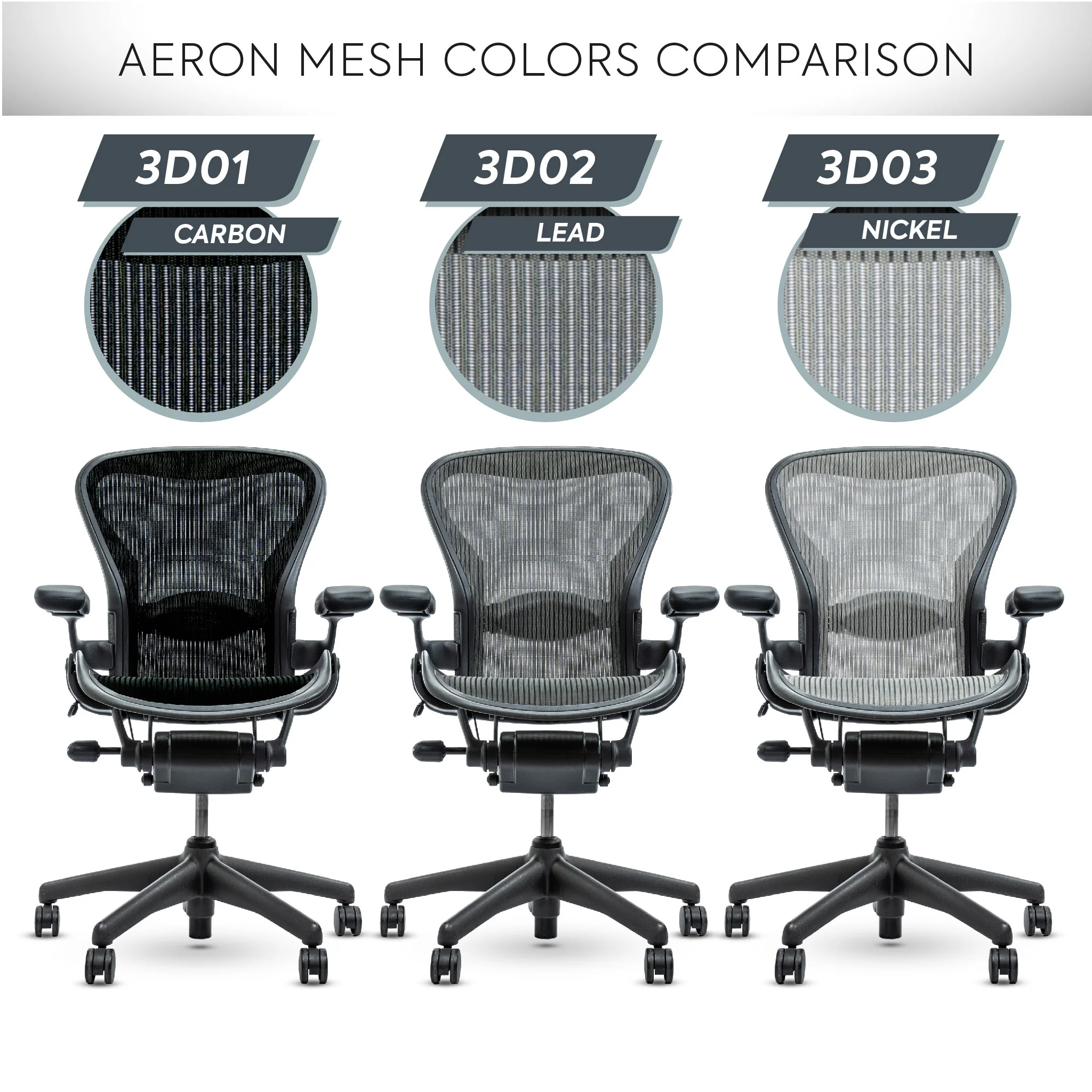 Herman Miller Aeron Classic Chair (Fixed Arms) - Remanufactured by Crandall - Image 5
