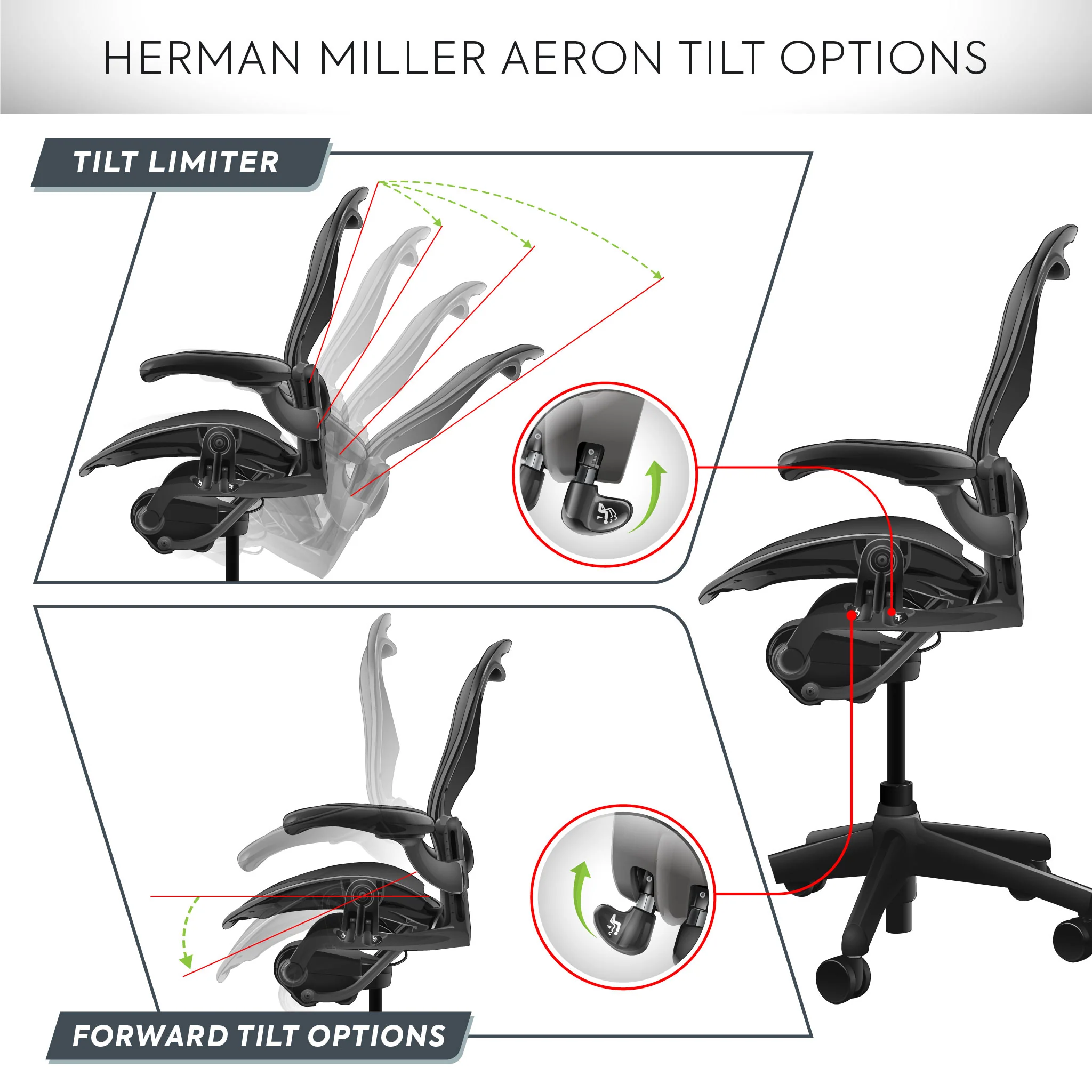 Herman Miller Aeron Classic Chair (Fixed Arms) - Remanufactured by Crandall - Image 7