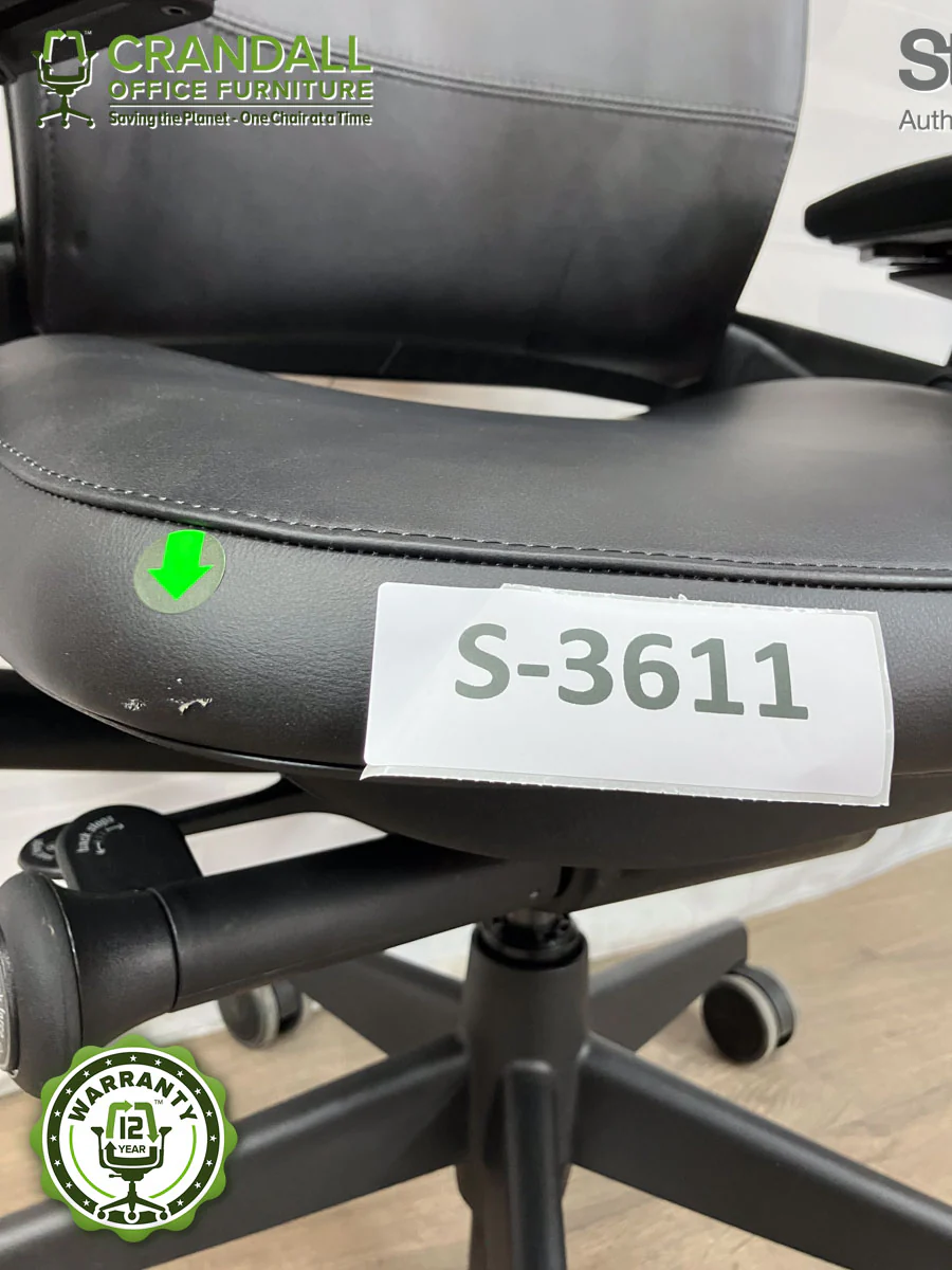 S-3611 - Steelcase V2 Leap - Grade B - Image 4