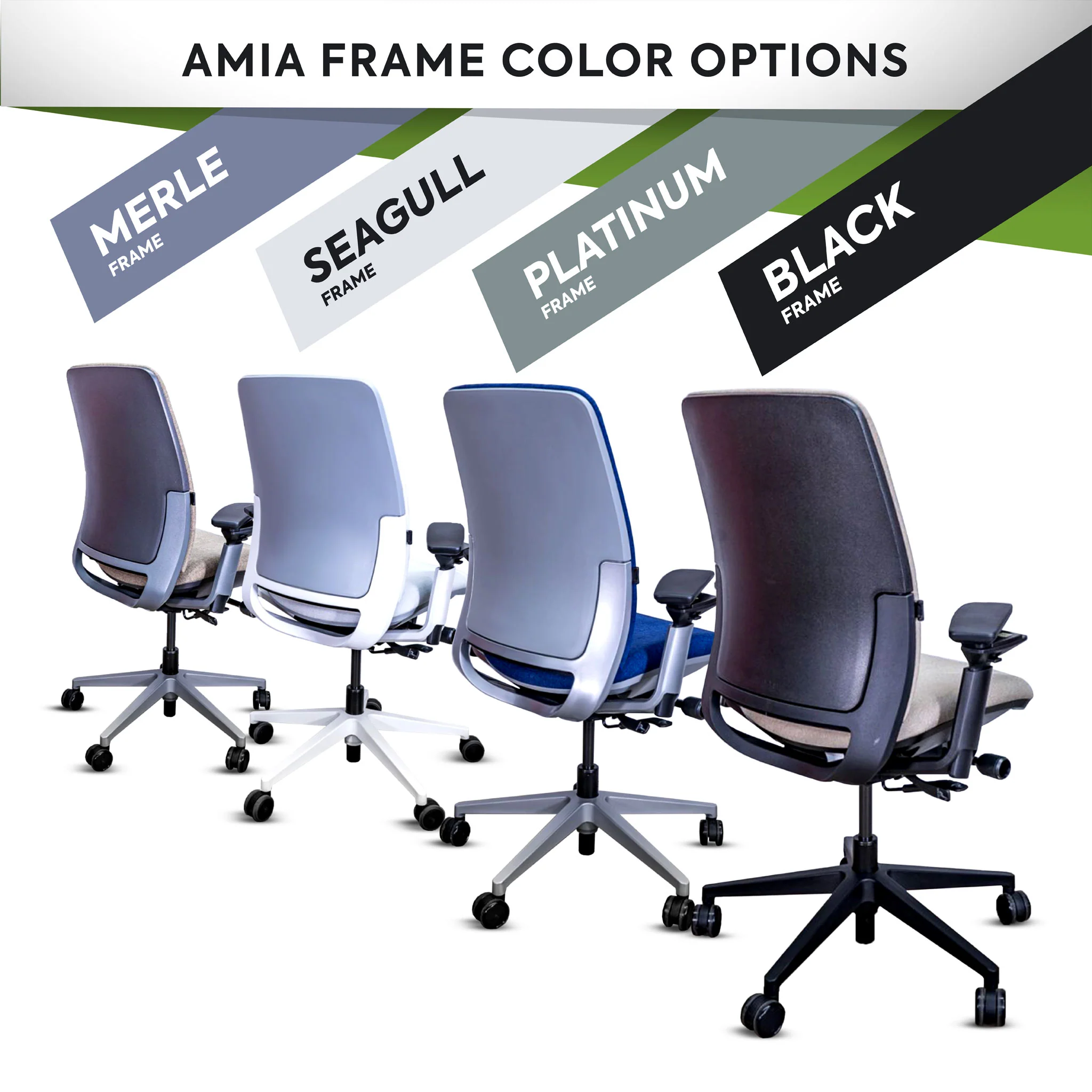 Steelcase Amia Ergonomic Office Chair - Remanufactured by Crandall - Image 4