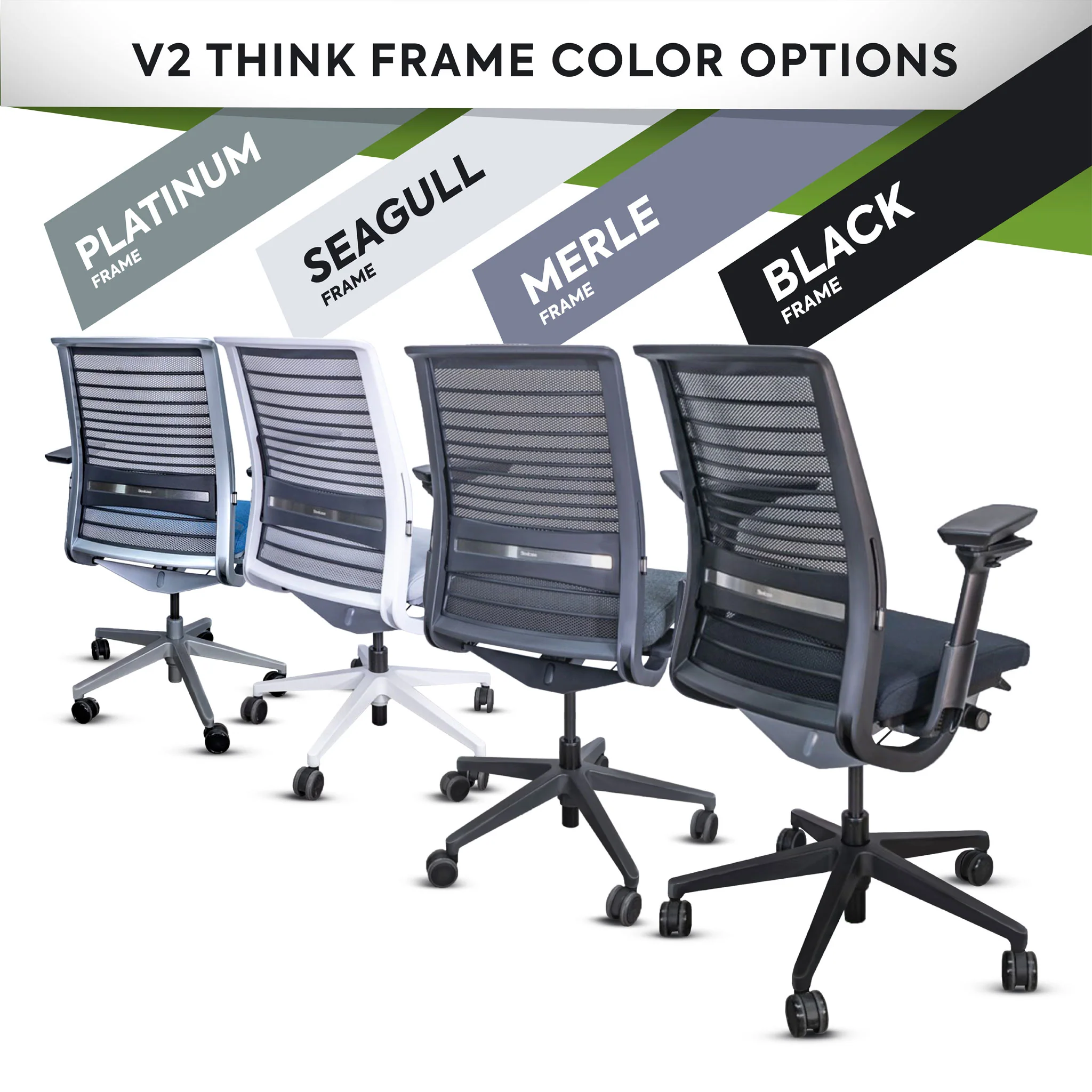 Steelcase V2 Think Ergonomic Office Chair - Remanufactured by Crandall - Image 3